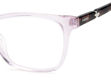 Premium Women Fossil Model Eyeglasses: Fos 7033 - Crystal Havana- SpecSMART Eye Clinic (Zoom View)